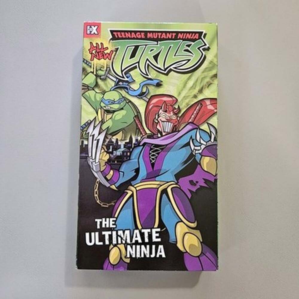 Teenage Mutant Ninja Turtles TMNT : The Ultimate Ninja (VHS) 2004 Vintage